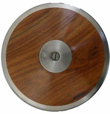COUGAR DPP-0200_New Wooden Discus Throw Disc(2 kg)