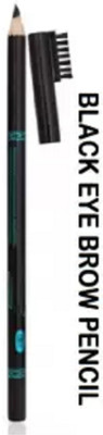 AMOSFIA Prefect Eyebrow Pencil With Eyebrow Brush(BLACK)