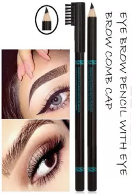 Aylily NEW BLACK COLOR EYEBROW PENCIL MATTE FINISH(bold black)