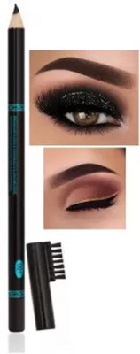 Aylily Eyebrow Pencil Smudge Proof & Long Lasting(JET BLACK)