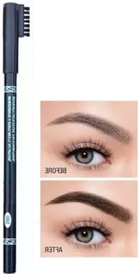 Aylily 3D LONG LASTING&WATERPROOF EYEBROW PENCIL WITH BRUSH(BLACK)