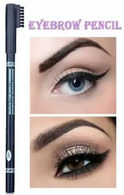 AMOSFIA Waterproof Eyebrow Pencil brown eye brow filler(BOLD BLACK)