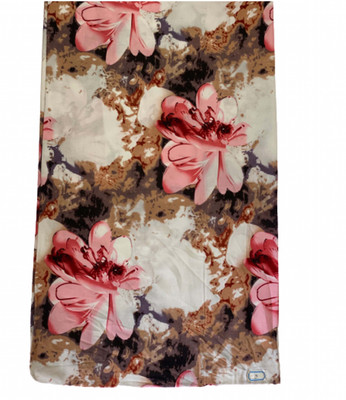 VIRGINIA Viscose Rayon Floral Print Multi-purpose Fabric