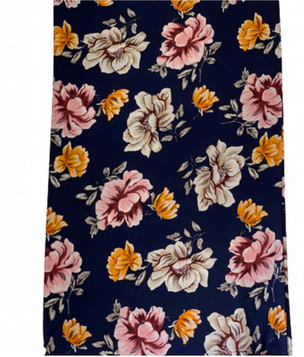 VIRGINIA Viscose Rayon Floral Print Multi-purpose Fabric