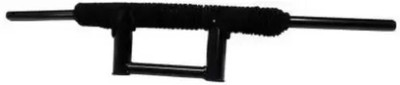 DOLSHACOB Bike Handle Bar Black Dual Handlebar Pipe/Rod with Rope For Bullet Bikes Handle Bar(Black)
