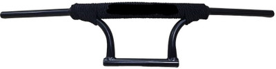 DOLSHACOB Heavy Duty Handle Bar for Bike Universal Fitting Specially for Bullet All Models Handle Bar(Black)