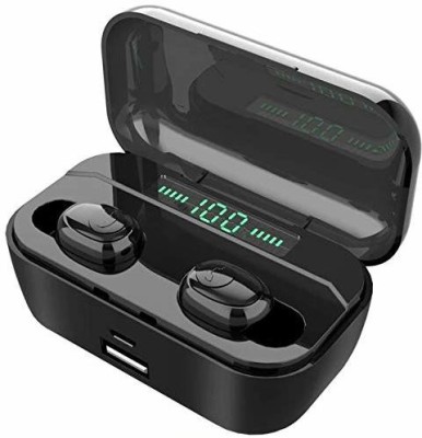 IMMUTABLE TWS-T2 Sport Wireless Earbud Headphone (Black, True Wireless) K61 Bluetooth(Black, In the Ear)