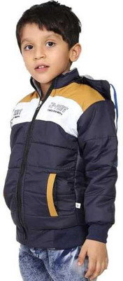 official club Full Sleeve Solid Boys Jacket