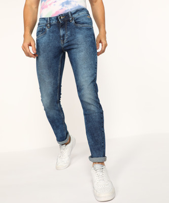 FLYING MACHINE Skinny Men Blue Jeans