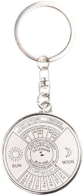 ravariya graphics Calendar Compass Metal Keychain for Car Bike.. Key Chain