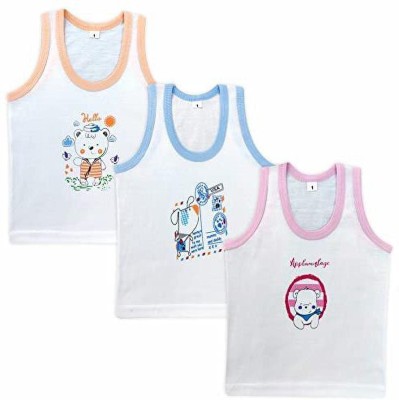 SANJAY ENTERPRISES Kids Nightwear Baby Boys & Baby Girls Graphic Print Cotton(Multicolor Pack of 3)