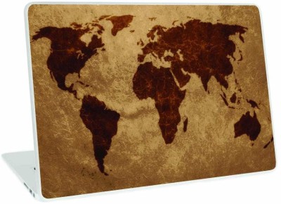 Galaxsia World Map D11 Vinyl Laptop Skin/Sticker/Cover/Decal Compatible vinyl Laptop Decal 15.6