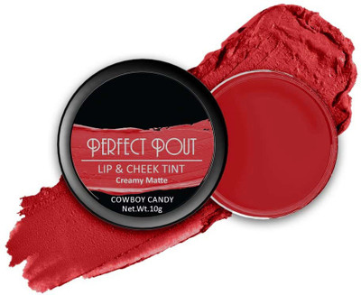 MYEONG multi use lip and cheek tint lipstick blusher(red rose, 10 g)
