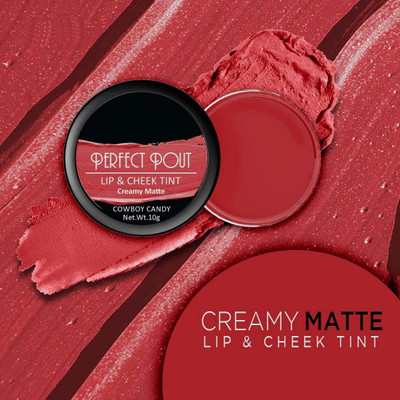 MYEONG multi use lip and cheek tint blusher lipstick(red rose, 10 g)