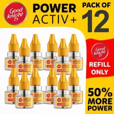 Good Knight Gold Flash 15/45ml Mosquito Vaporiser Refill(12 x 3.75)