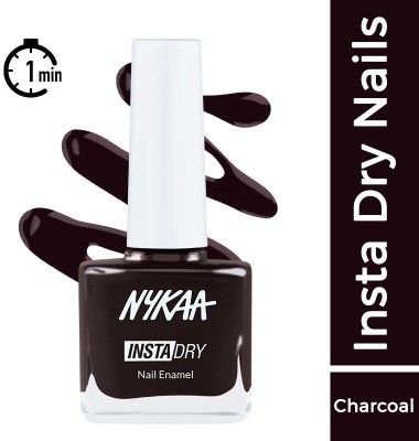 NYKAA Insta Dry Fast Drying Nail Enamel Polish Throwback Taupe 333