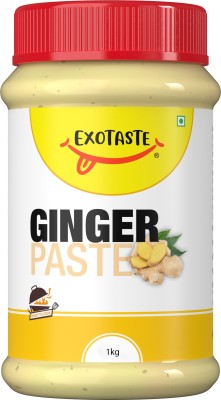 EXOTASTE Ginger Paste for Cooking/Natural Processed Non-Preservatives 1KG Adruk Chutney(1000 g)