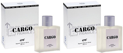 CFS Cargo White Perfume Spray, 100ml (Pack of 2) Perfume  -  100 ml(For Men)