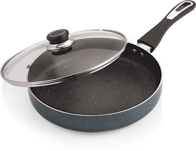 iVBOX Max-Pro 260mm induction-Bottom Frying Pan Non Stick Fry Pan 26 cm diameter with Lid 2 L capacity
