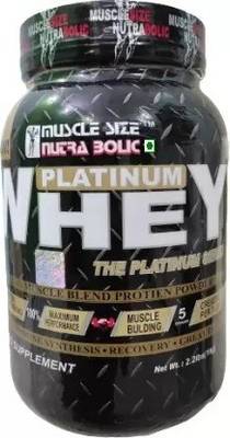 MSN Muscle Size Nutrabolic Whey Protein, 100% Whey Protein (2.2lbs, 1kg, Chocolate) Whey Protein