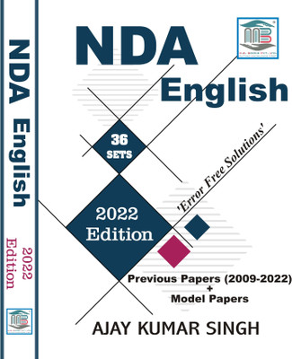 NDA English 2022 Edition By Ajay Kumar Singh | MB Books | Bilingual(Paperback, Hindi, Ajay Kumar Singh)