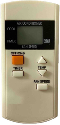 SHIELDGUARD AC Remote Control Compatible for AC (5 Buttons) Panasonic Remote Controller(White)