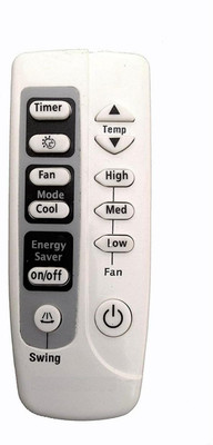 J.K. WEBSHOP Remote Compatible with  Split/Window AC Samsung Remote Controller(White)