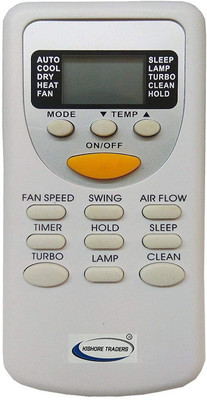 Kishore Traders COMPATIBLE AC REMOTE CONTROL FOR . LLOYD AC Remote Controller(White)