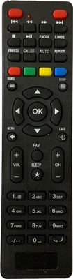 SHIELDGUARD Remote Control No. 407 Compatible for LED TV Llyod Remote Controller(Black)