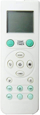J.K. WEBSHOP AC Remote Control Compatible with Voltas Split/Window AC Voltas Ac Remote Controller(White)