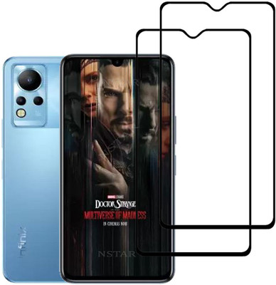 NSTAR Edge To Edge Tempered Glass for Infinix Note 12(Pack of 2)