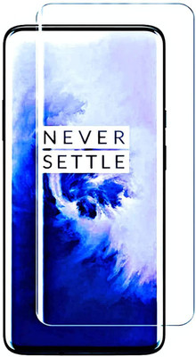 CVWOAKS Edge To Edge Tempered Glass for ONEPLUS 7 PRO(Pack of 1)