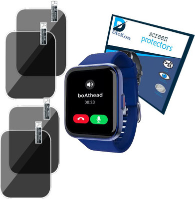 DDICKON Screen Guard for boAt Wave Connect Smartwatch Screen Guard(Pack of 4)