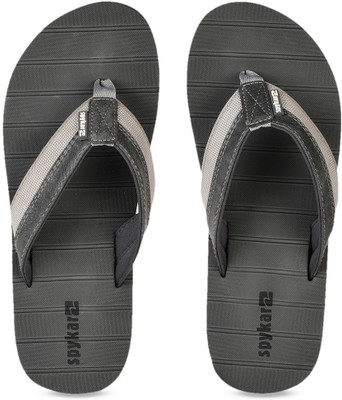 Spykar Men Flip Flops(Grey , 10)