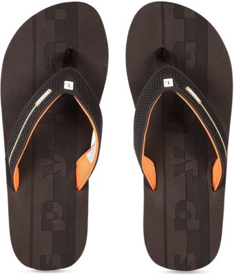 Spykar Men Flip Flops(Brown 10)