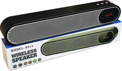WRADER Premium Subwoofer TV Soundbar 3D Surround Desktop Bluetooth Speaker Home Speaker 10 W Bluetooth Soundbar(Black, Stereo Channel)