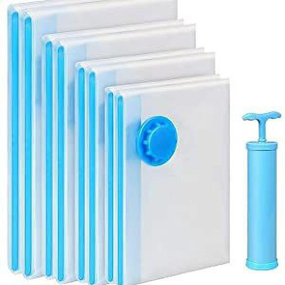 DEVKUVAR Vacuum Storage Bags 5+1 PCS Vacuum Maintenance Kit