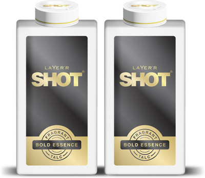 LAYER'R Shot Bold Essence Fragrant Talc(2 x 150 g)