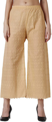 fheo Regular Fit Women Beige Trousers