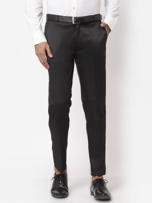 SAM & JACK Skinny Fit Men Black Trousers