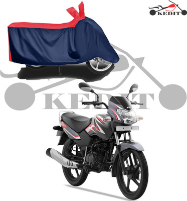 KEDIT Two Wheeler Cover for TVS(Sport ES, Red, Blue)
