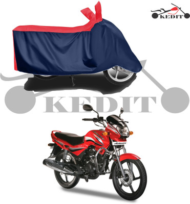 KEDIT Two Wheeler Cover for Hero(Achiever, Red, Blue)