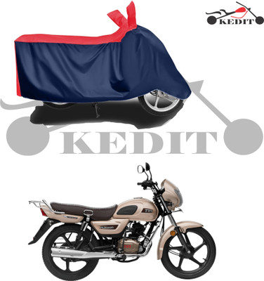 KEDIT Waterproof Two Wheeler Cover for TVS(RayZR 125 Fi, Red, Blue)
