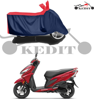 KEDIT Waterproof Two Wheeler Cover for Honda(Grazia, Red, Blue)