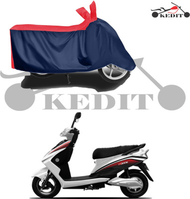 KEDIT Two Wheeler Cover for Okinawa(Raise, Red, Blue)