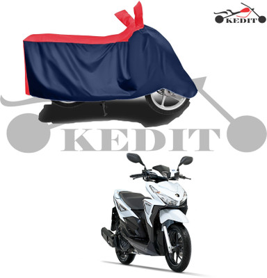 KEDIT Two Wheeler Cover for 22Motors(E Lite, Red, Blue)