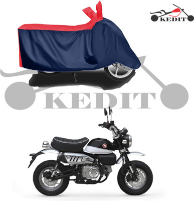 KEDIT Two Wheeler Cover for Honda(Hness CB350, Red, Blue)