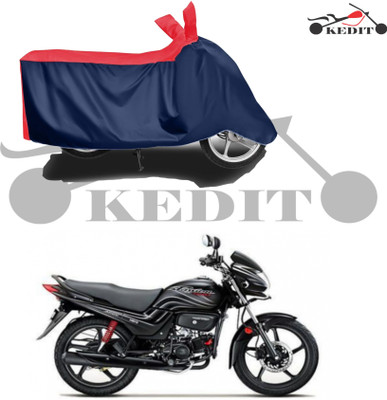 KEDIT Two Wheeler Cover for Hero(Passion Xpro, Red, Blue)