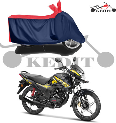 KEDIT Two Wheeler Cover for Honda(CB Shine, Red, Blue)