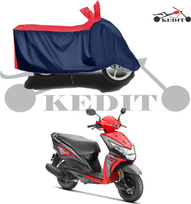 KEDIT Two Wheeler Cover for Honda(Dio, Red, Blue)